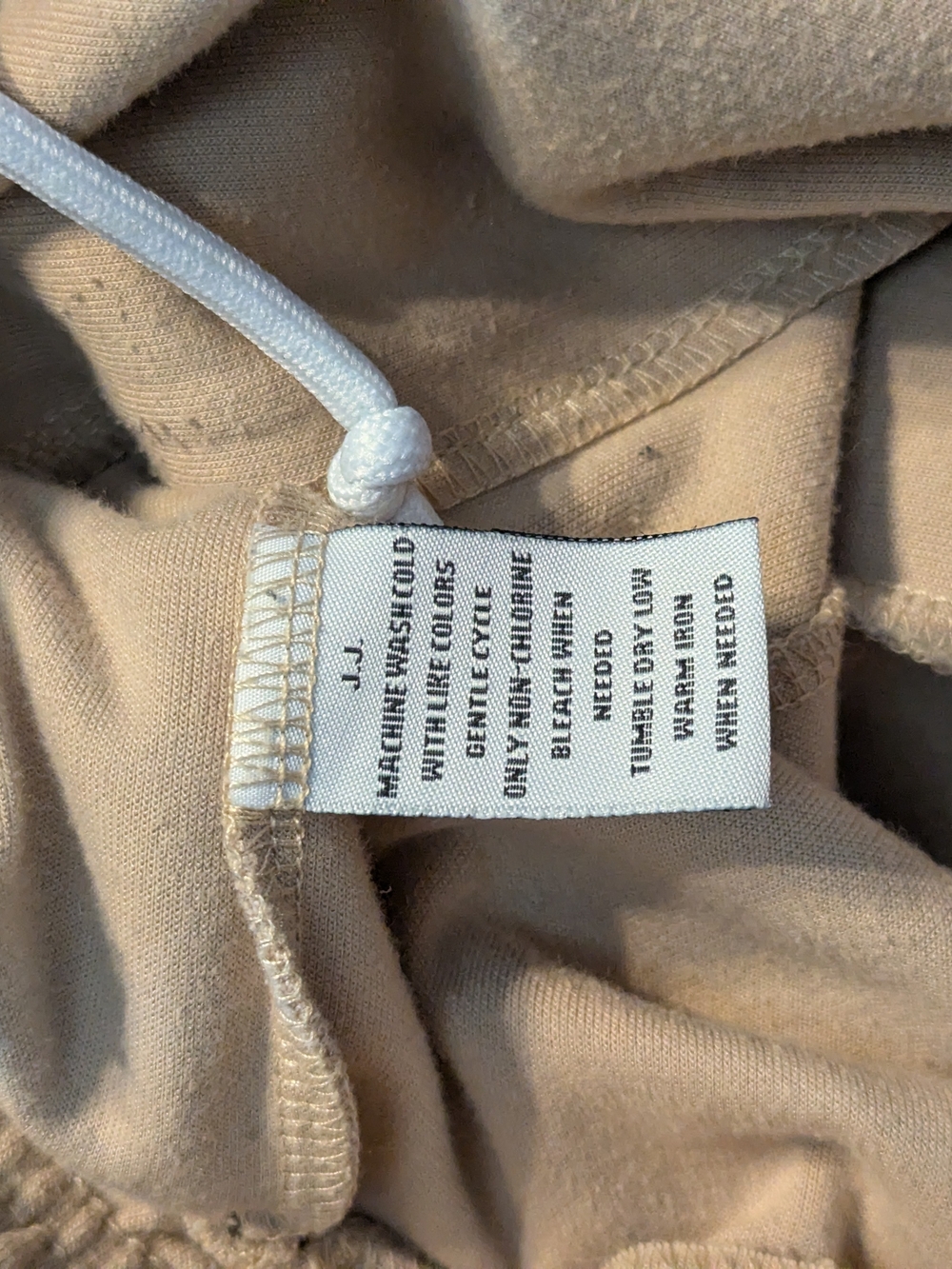 Nike Tan Jogger Sweatpants with White Accents - Picture 8 of 12